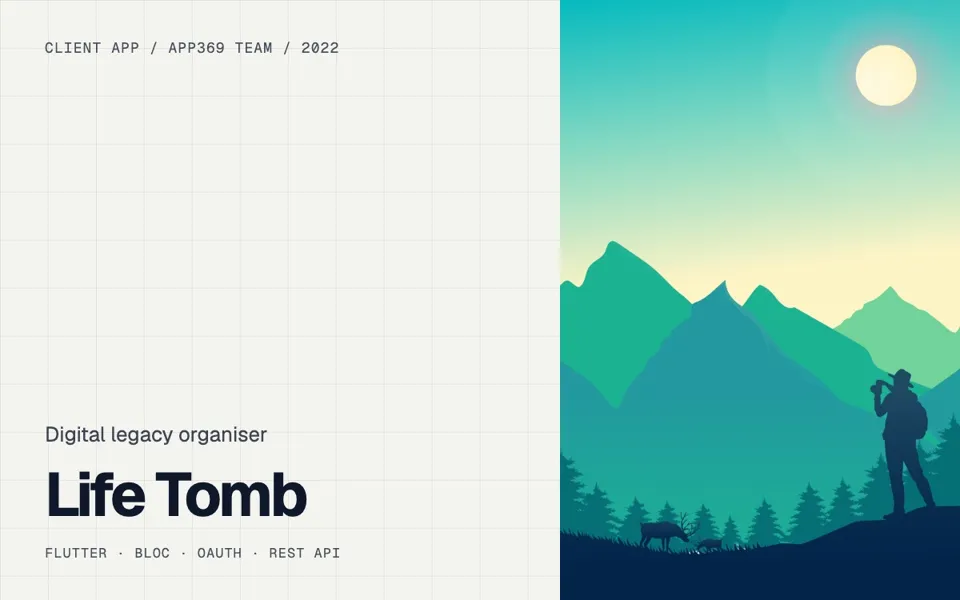 Life Tomb: Mobile app
