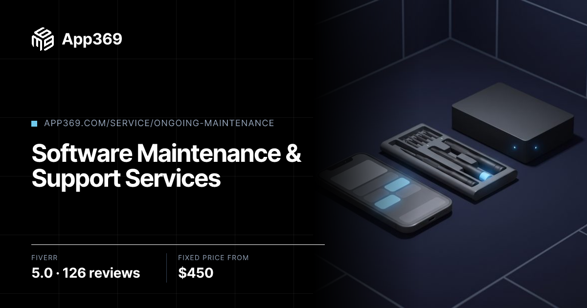 Software Maintenance & Support Services | App369